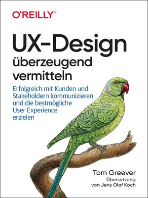 cover image of UX-Design überzeugend vermitteln